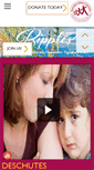 Mobile Screenshot of deschuteschildrensfoundation.org
